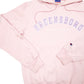 Womens Pink Champion Greenboro College USA Spellout Hoodie Jumper