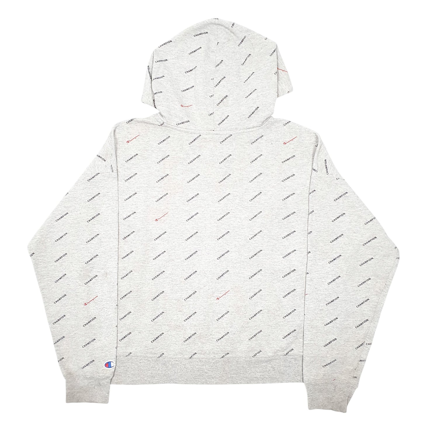 Womens Grey Champion  Hoodie Jumper