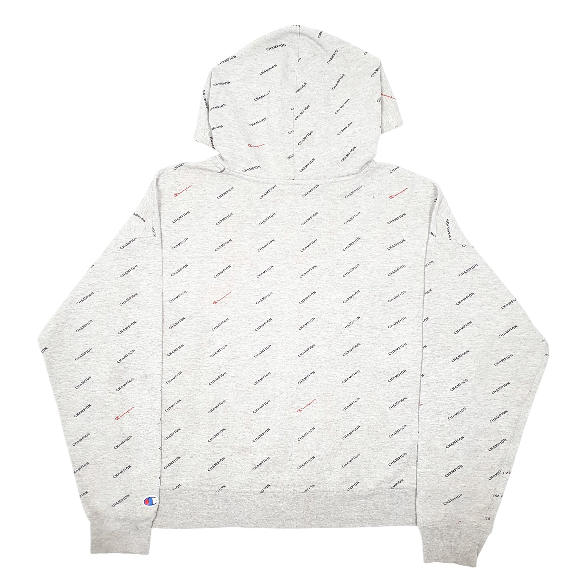 Womens Grey Champion  Hoodie Jumper