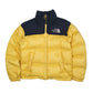 Mens Yellow The North Face Nuptse 700  Coat