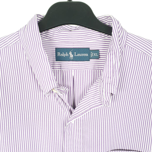 Mens Purple Ralph Lauren  Long Sleeve Shirt