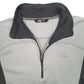 Mens Grey The North Face  Quarter Zip Jumper