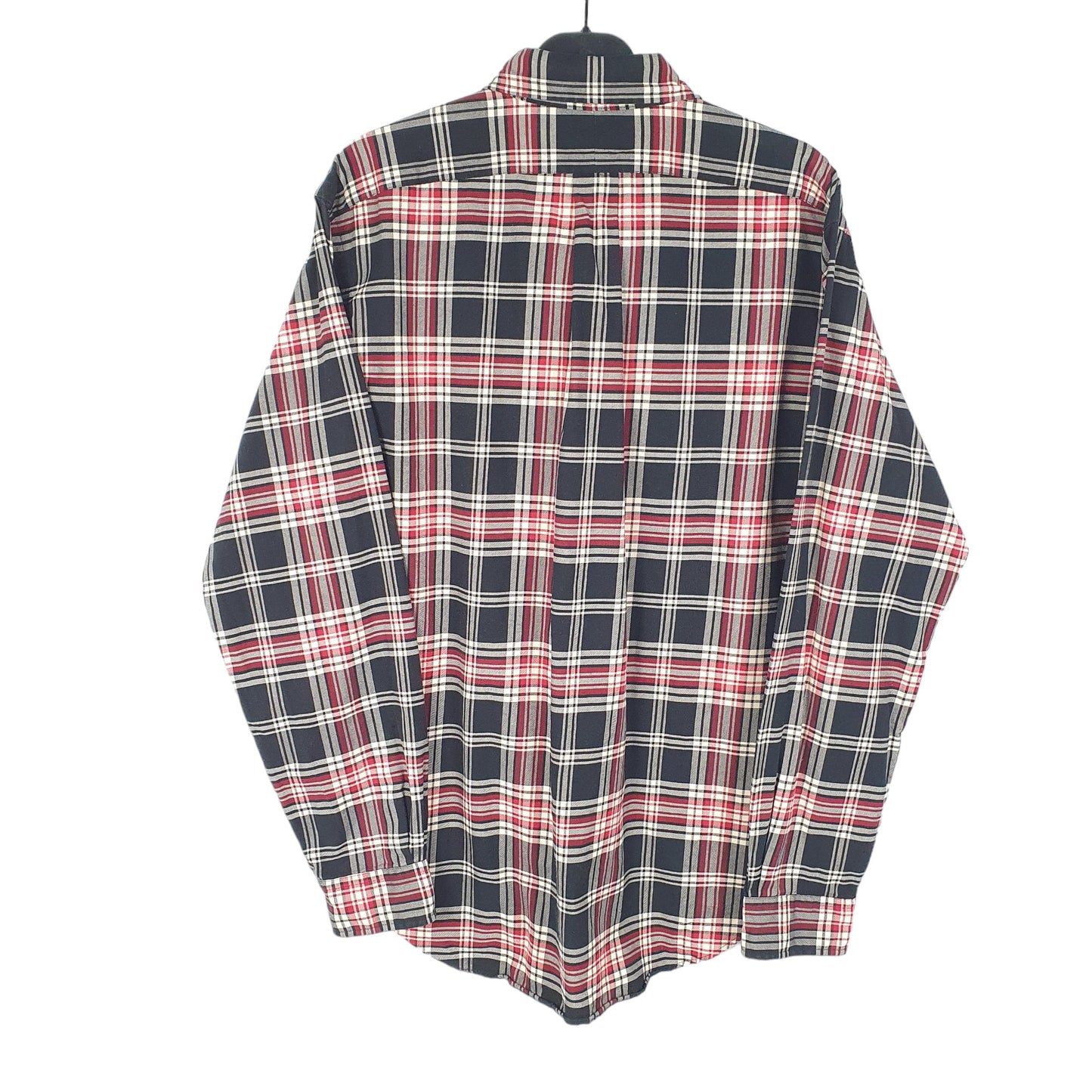 Mens Black Ralph Lauren Flannel Long Sleeve Shirt