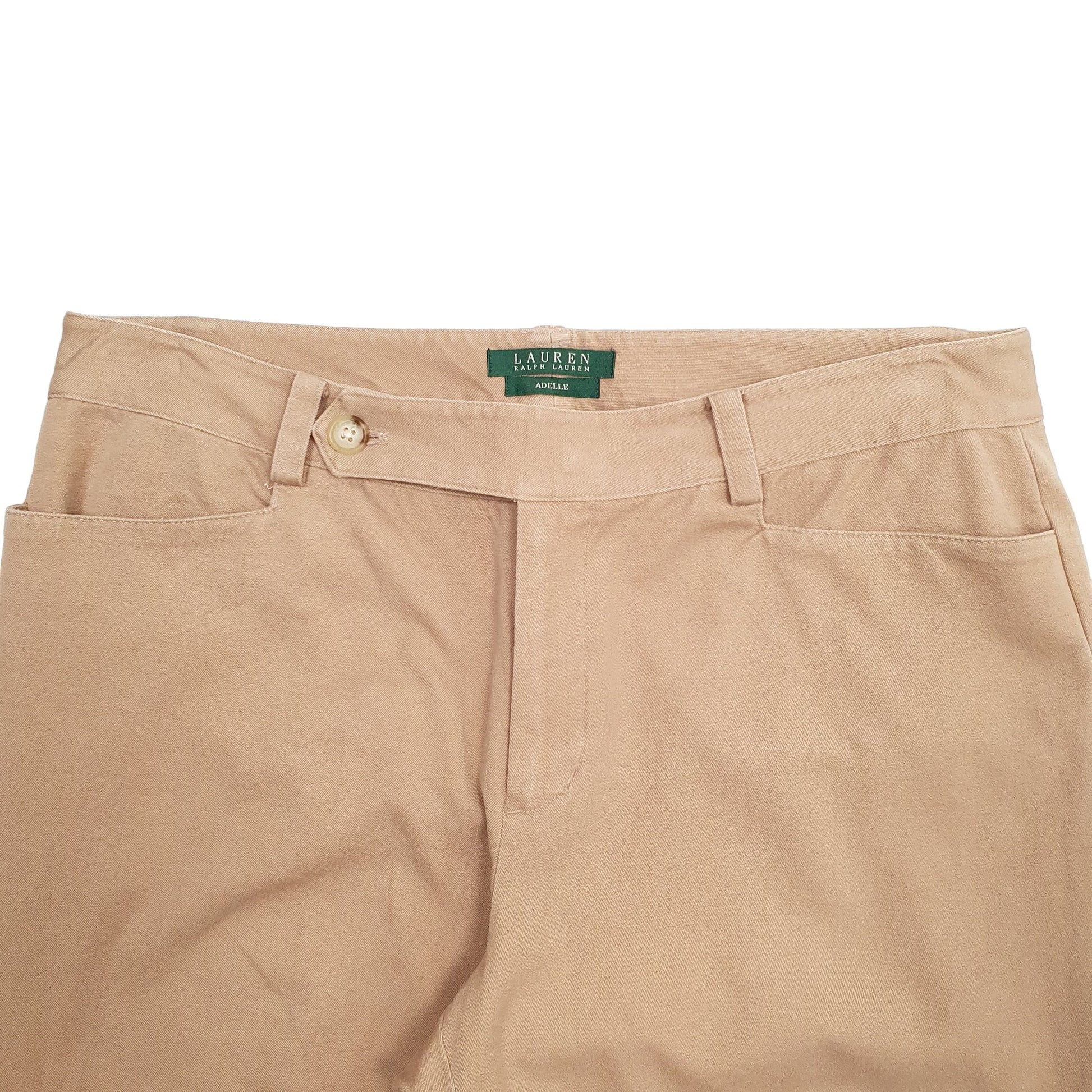 Womens Tan Ralph Lauren  Chino Trousers