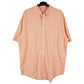 Mens Orange Brooks Brothers 346 Short Sleeve Shirt