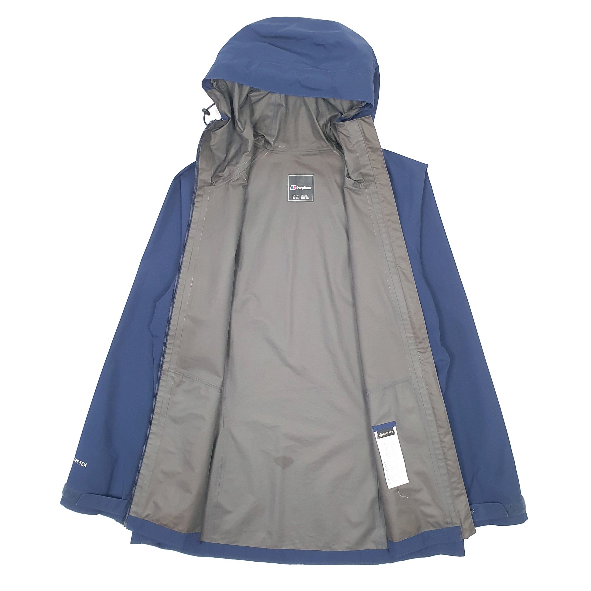 Womens Navy Berghaus Lightweight Goretex  Coat