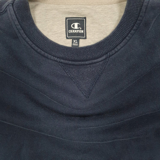 Mens Navy Champion  Crewneck Jumper