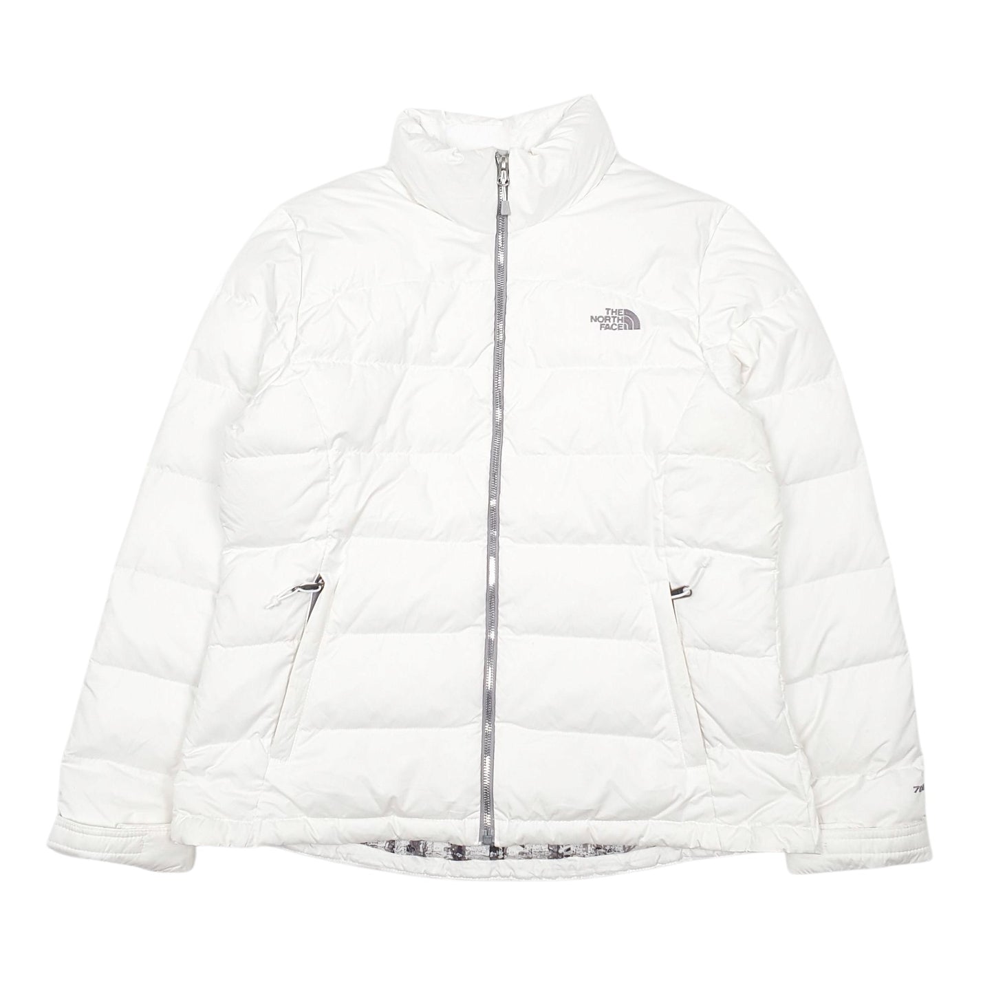 Womens White The North Face   Coat