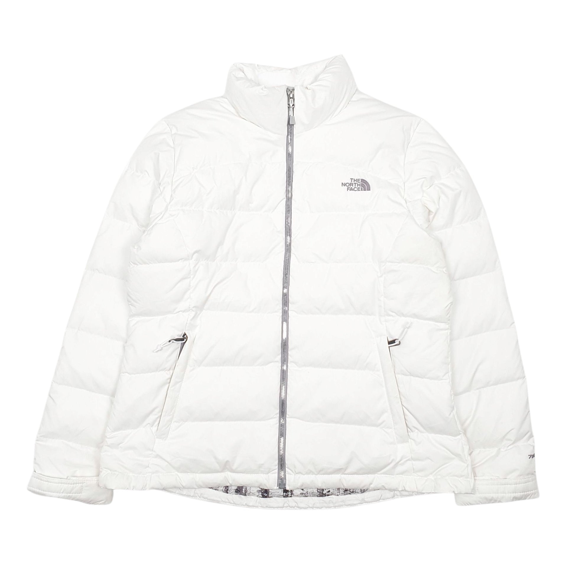 Womens White The North Face   Coat
