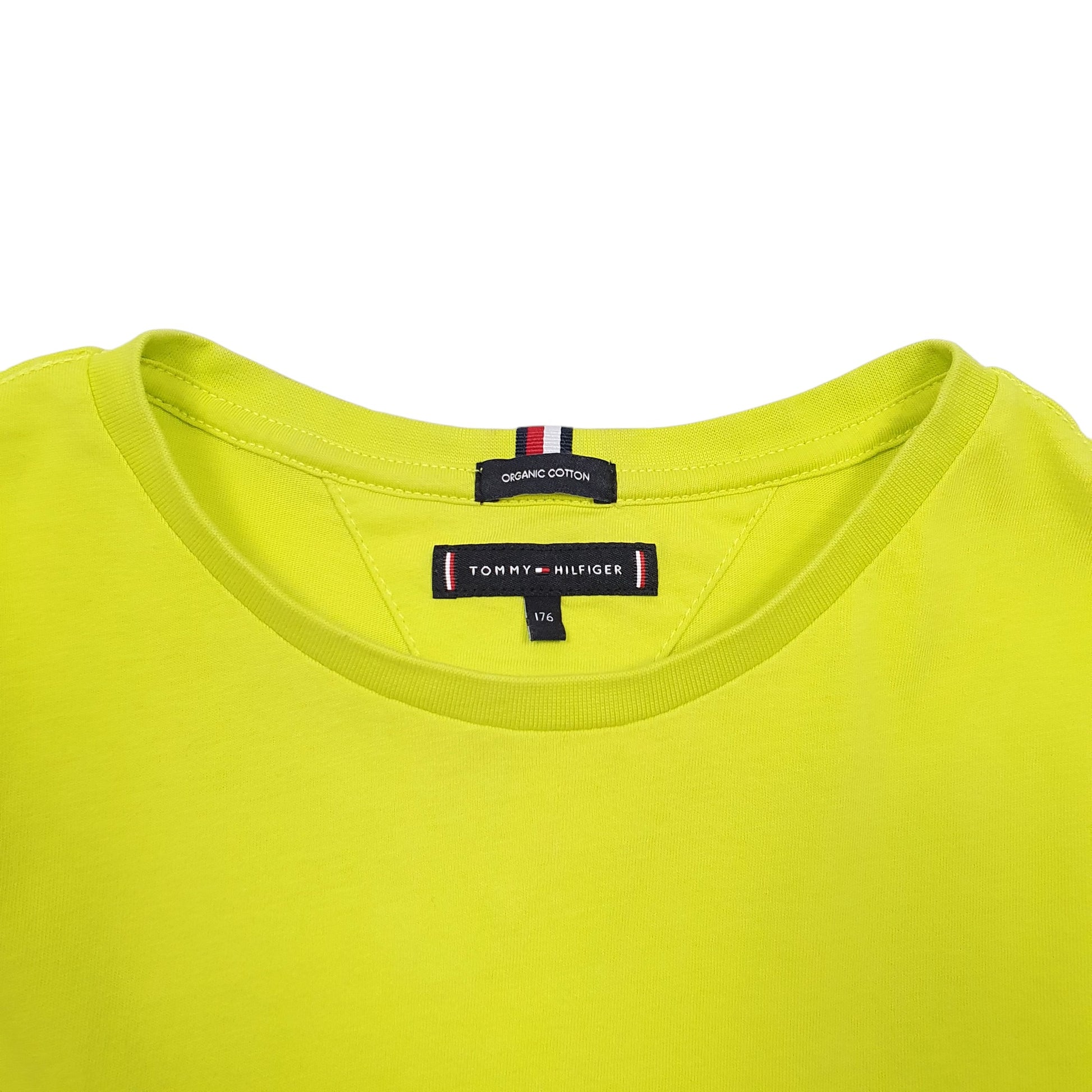 Mens Green Tommy Hilfiger  Short Sleeve T Shirt