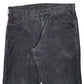 Mens Grey Wrangler Roxboro Corduroy Trousers