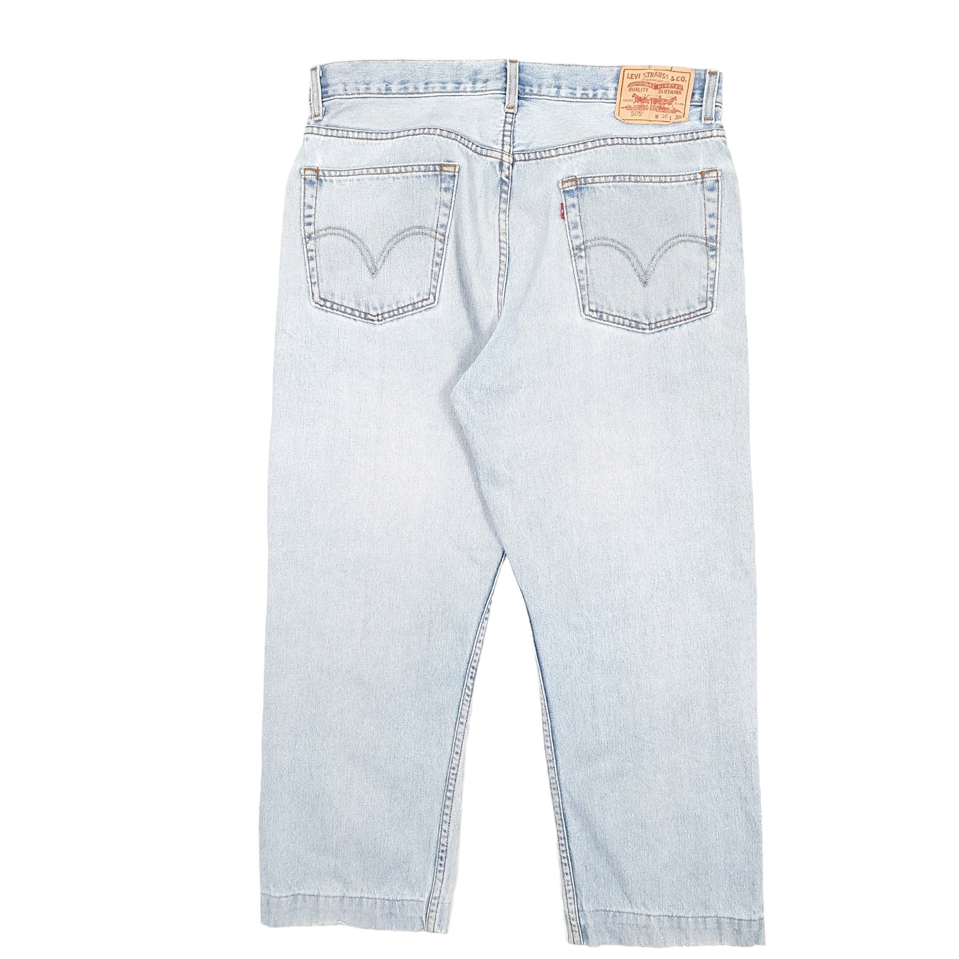 Mens Blue Levis  505 JeansW36 L28