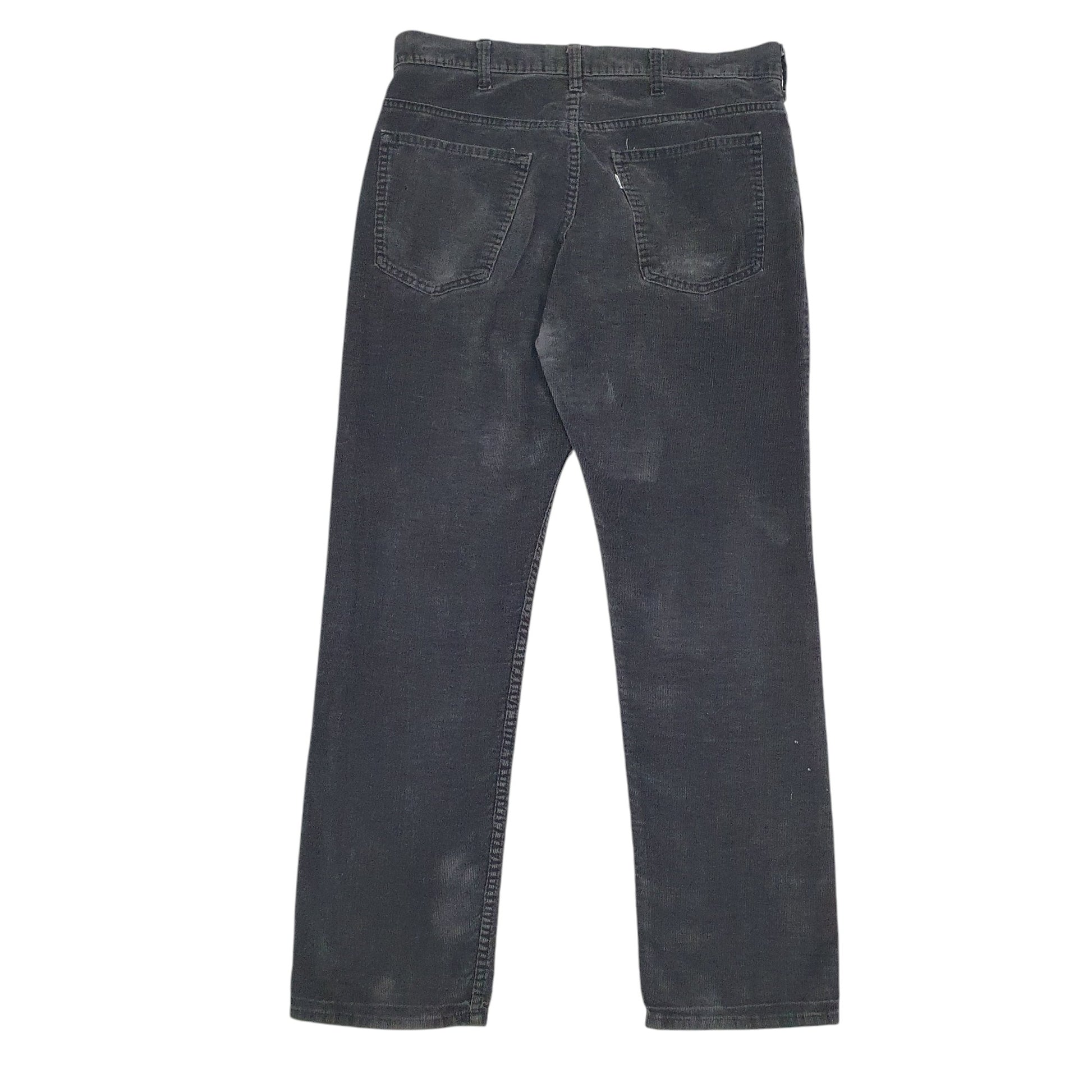 Mens Grey Levis  Corduroy Trousers