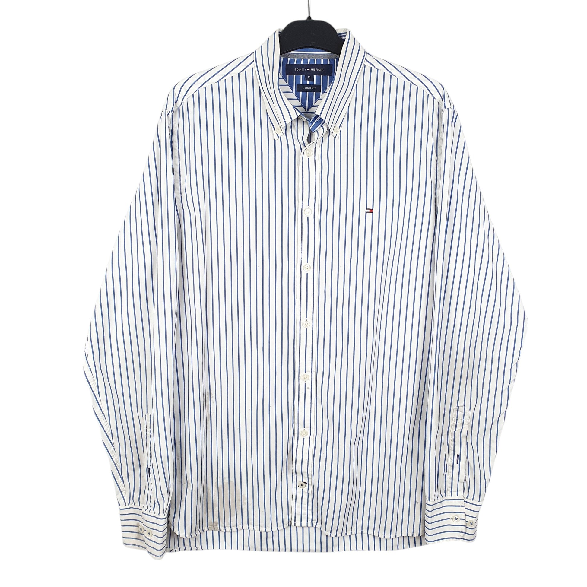 Mens White Tommy Hilfiger  Long Sleeve Shirt