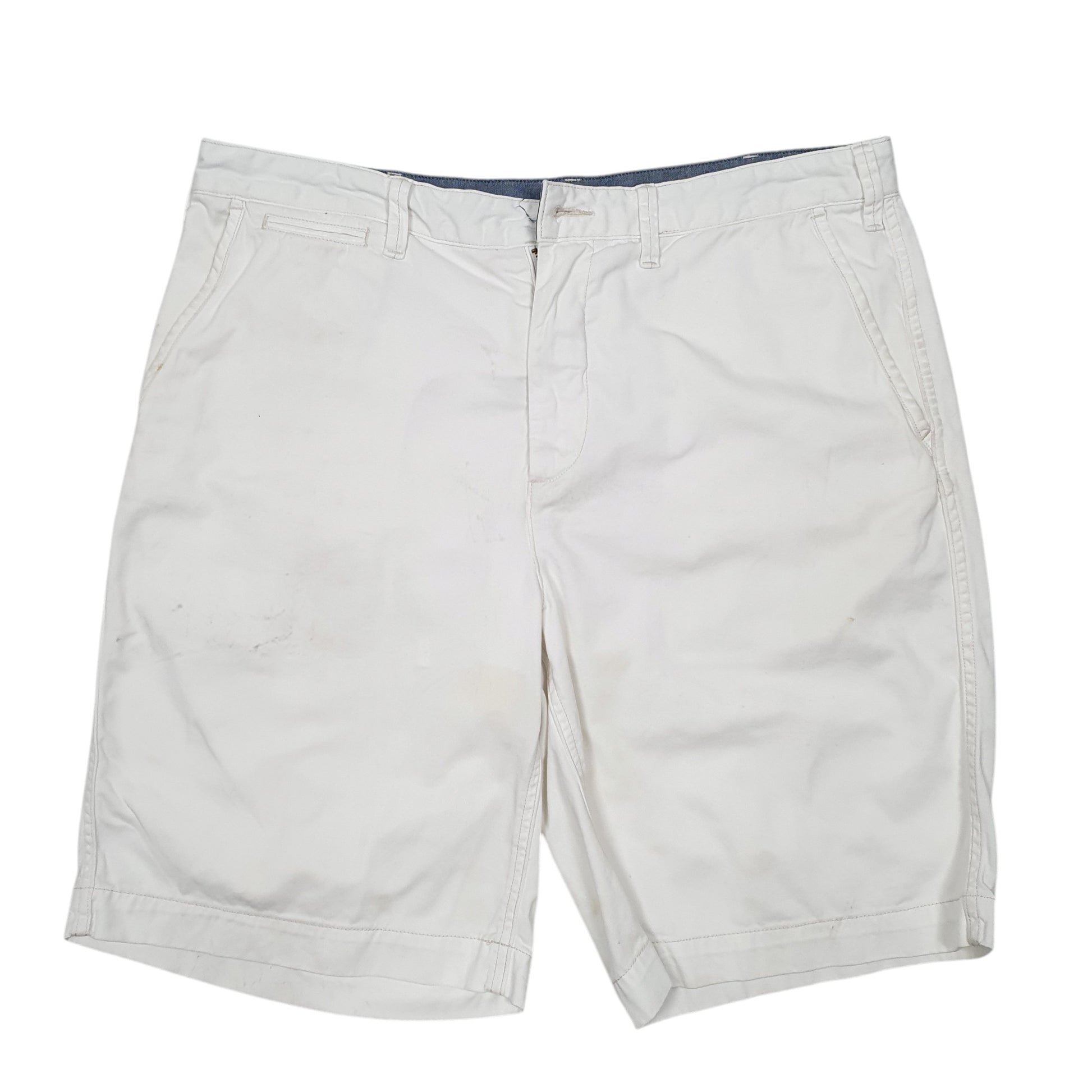 Mens White Polo Ralph Lauren  Chino Shorts