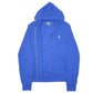 Mens Blue Polo Ralph Lauren Hoodie Full Zip Jumper