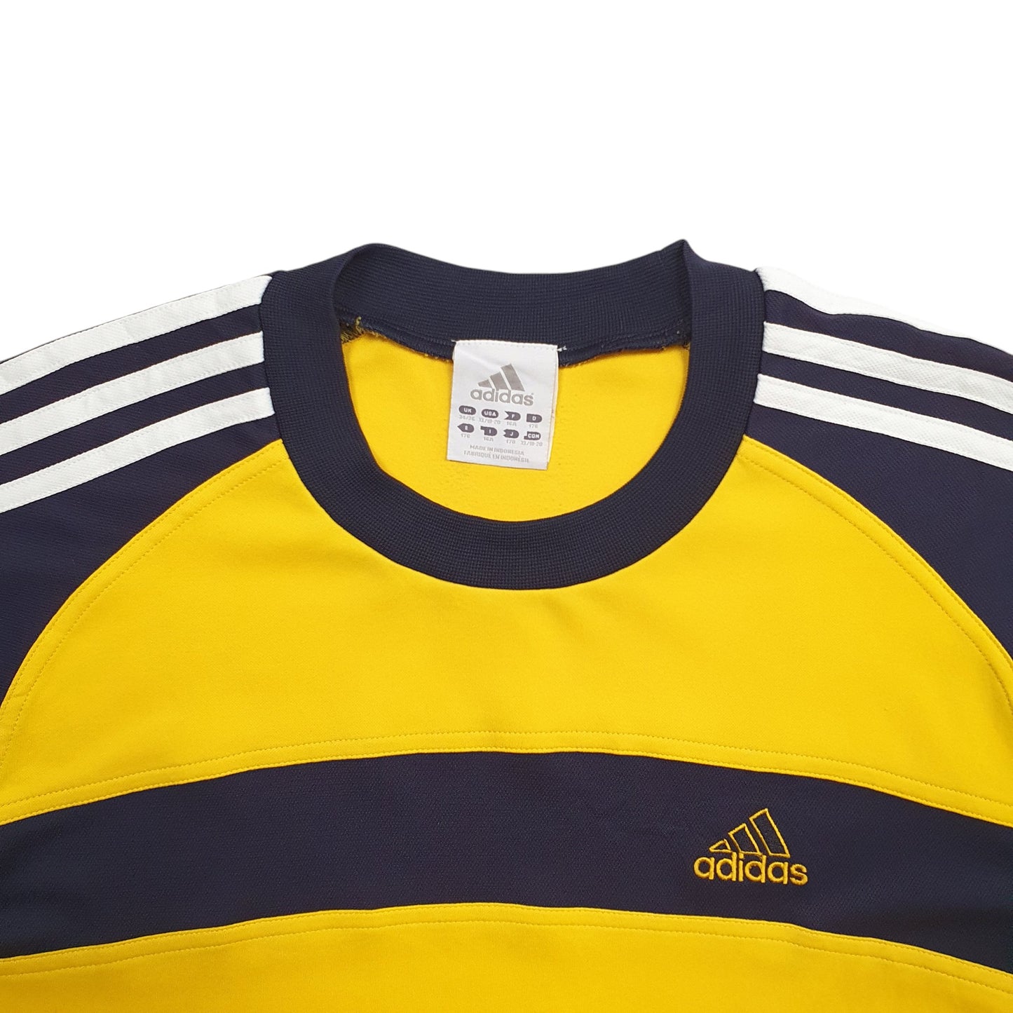 Mens Yellow Adidas  Short Sleeve T Shirt