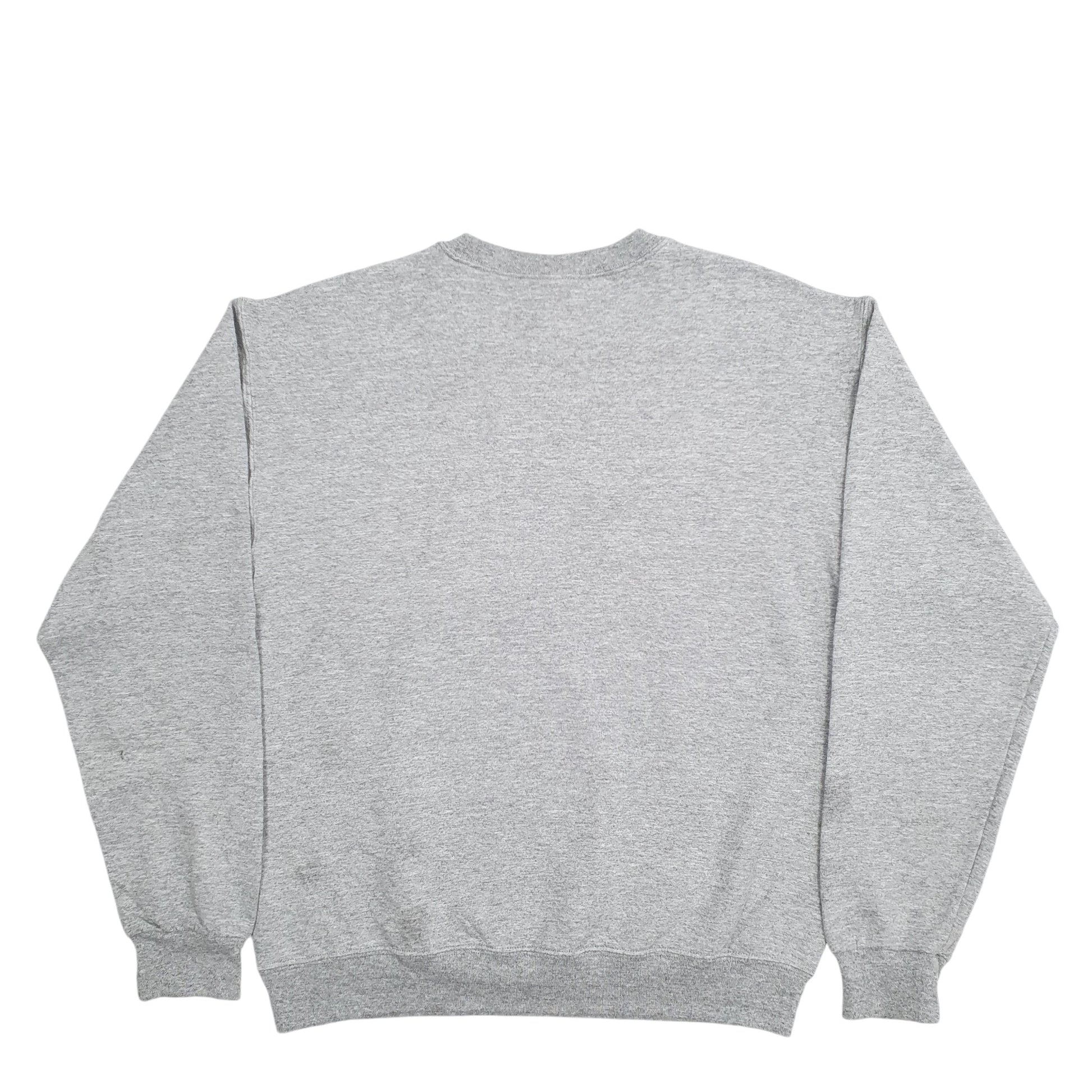 Mens Grey Unbranded Eastern Washington Eagles Spellout Crewneck Jumper