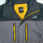 Mens Grey The North Face Apex Padded  Coat