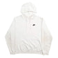 Mens White Nike  Hoodie Jumper