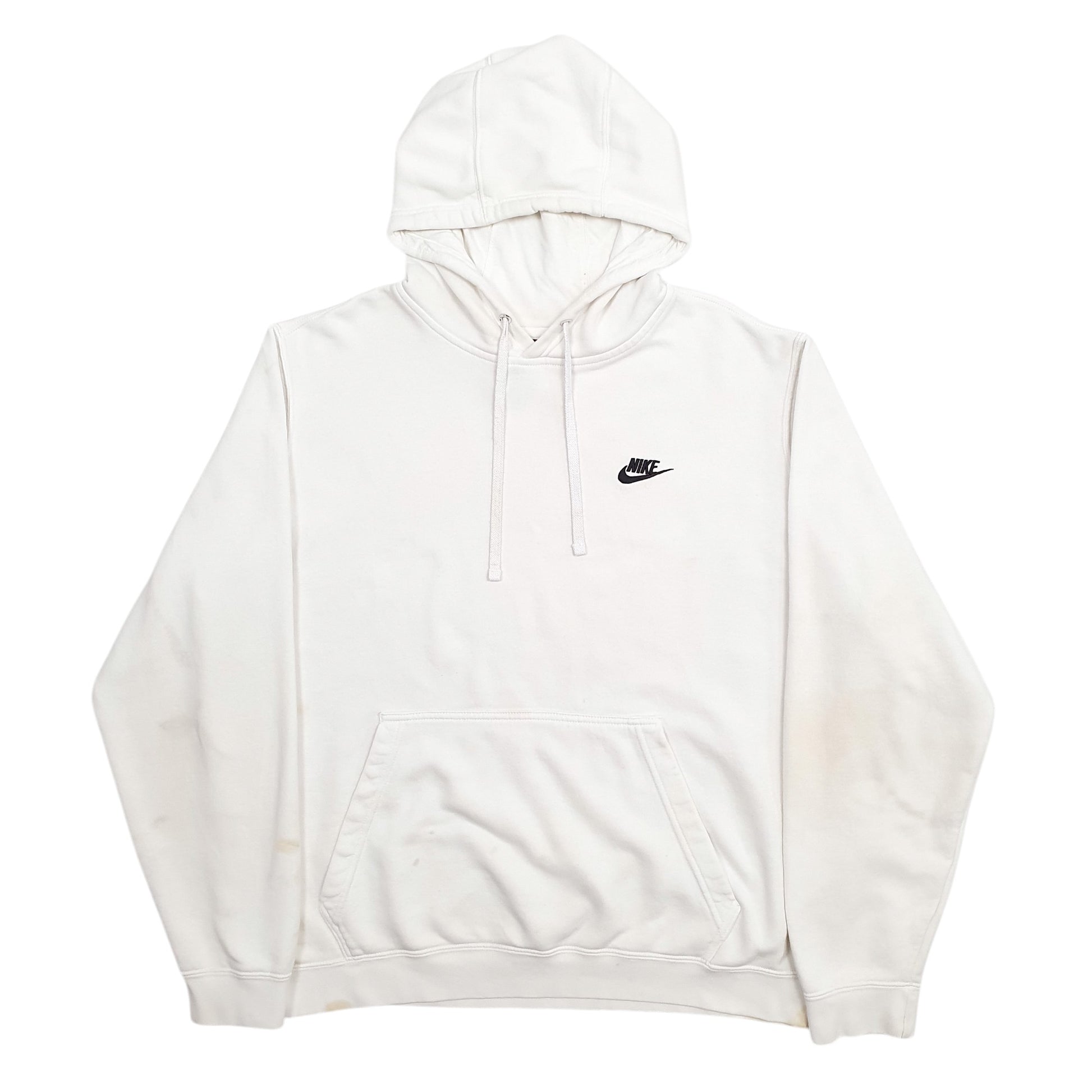 Mens White Nike  Hoodie Jumper