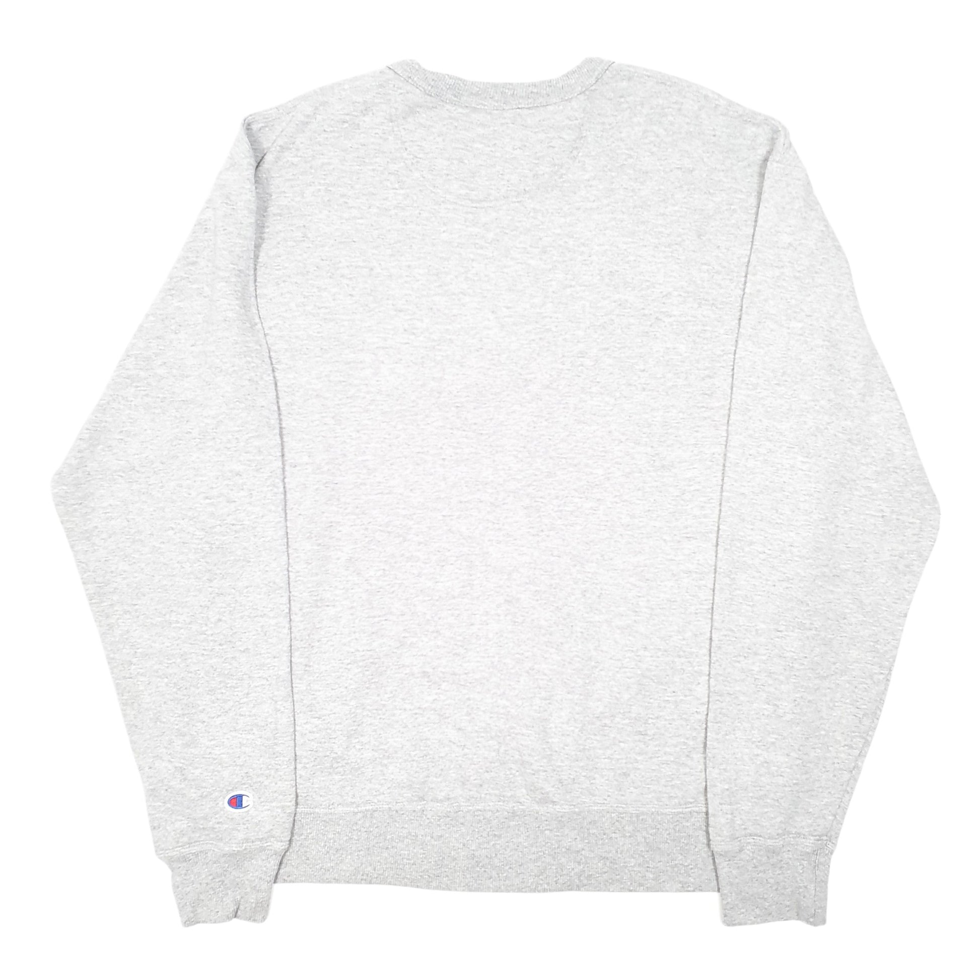 Mens Grey Champion  Crewneck Jumper