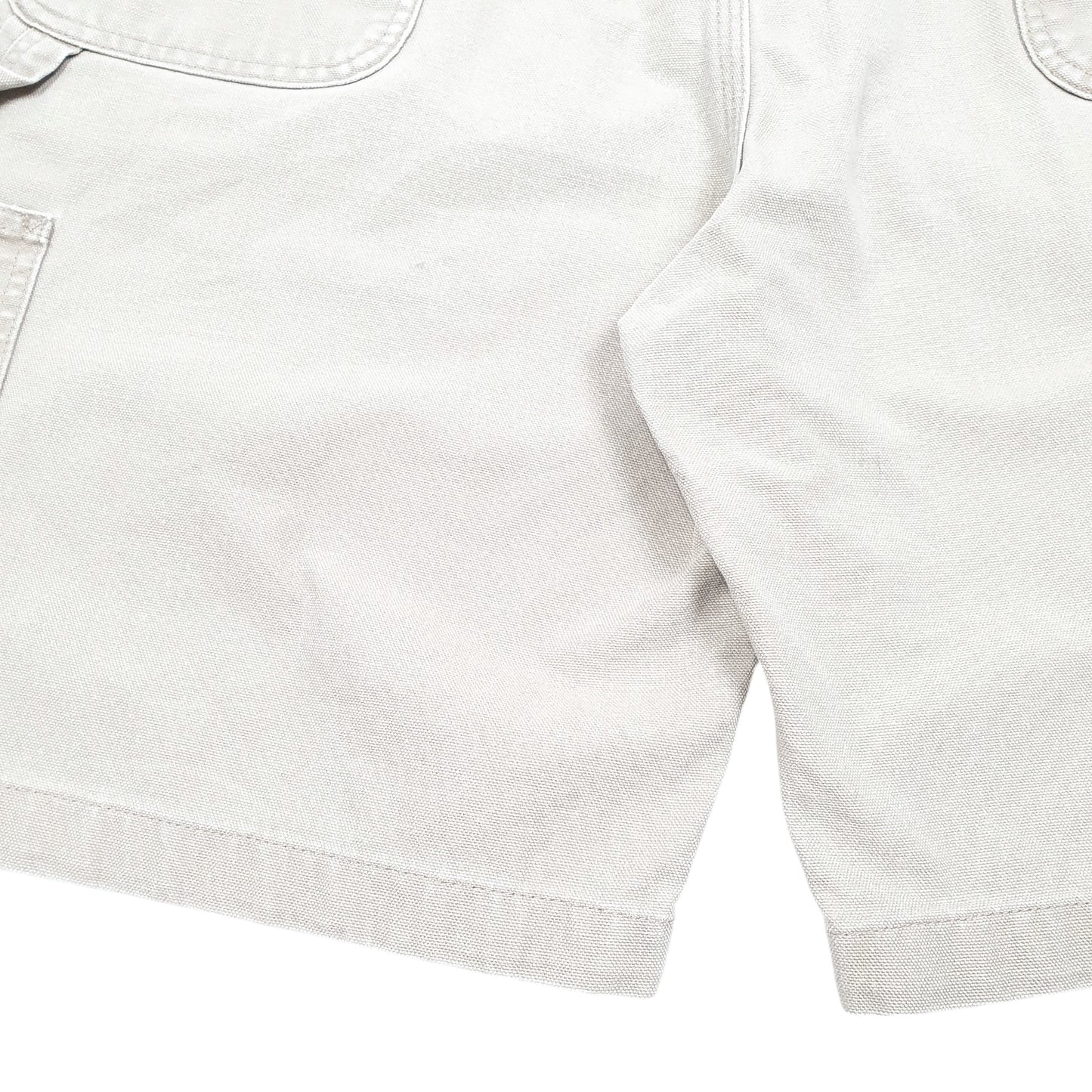 Mens Beige Carhartt Workwear 100246 Relaxed Carpenter Shorts