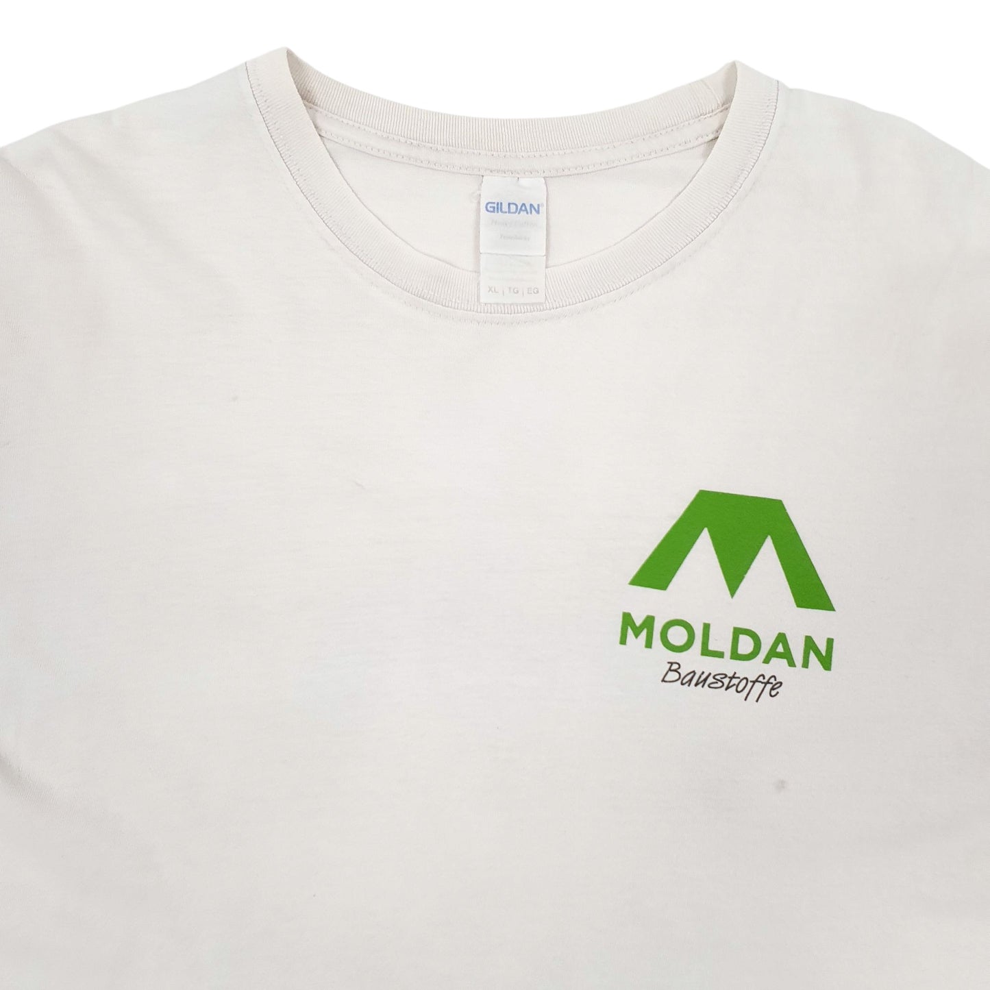 Mens White Gidan Vintage Short Sleeve T Shirt