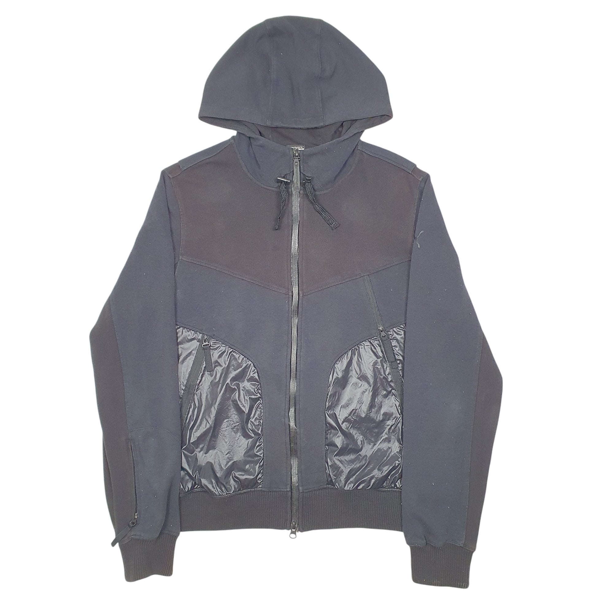 Mens Black Puma Hoodie Hussain Chalayar Urban Mobility Full Zip Jumper