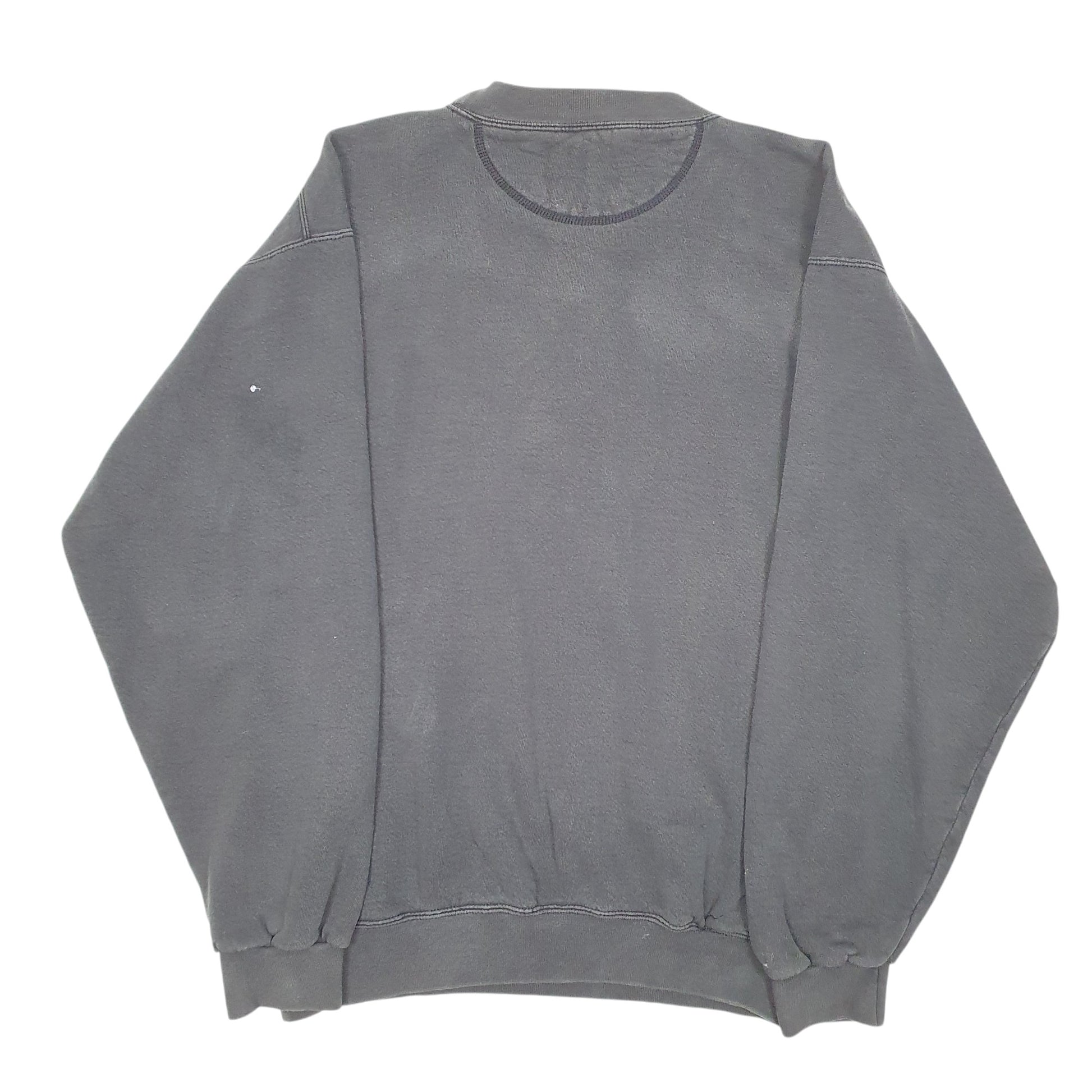 Mens Black Hard Rock Cafe Vintage Chicago Made In USA Save The Planet Crewneck Jumper