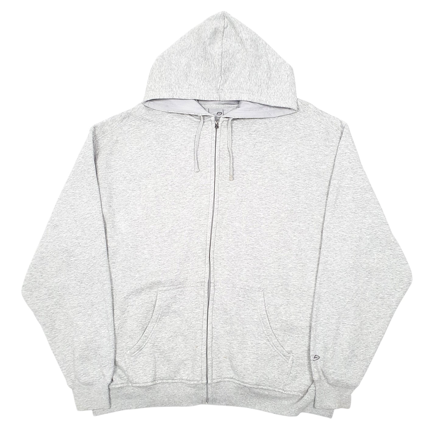 Mens Grey Champion Hoodie C9 Full Zip Jumper