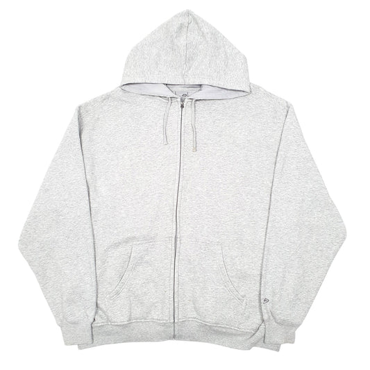 Mens Grey Champion Hoodie C9 Full Zip Jumper