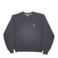 Mens Black Champion  Crewneck Jumper