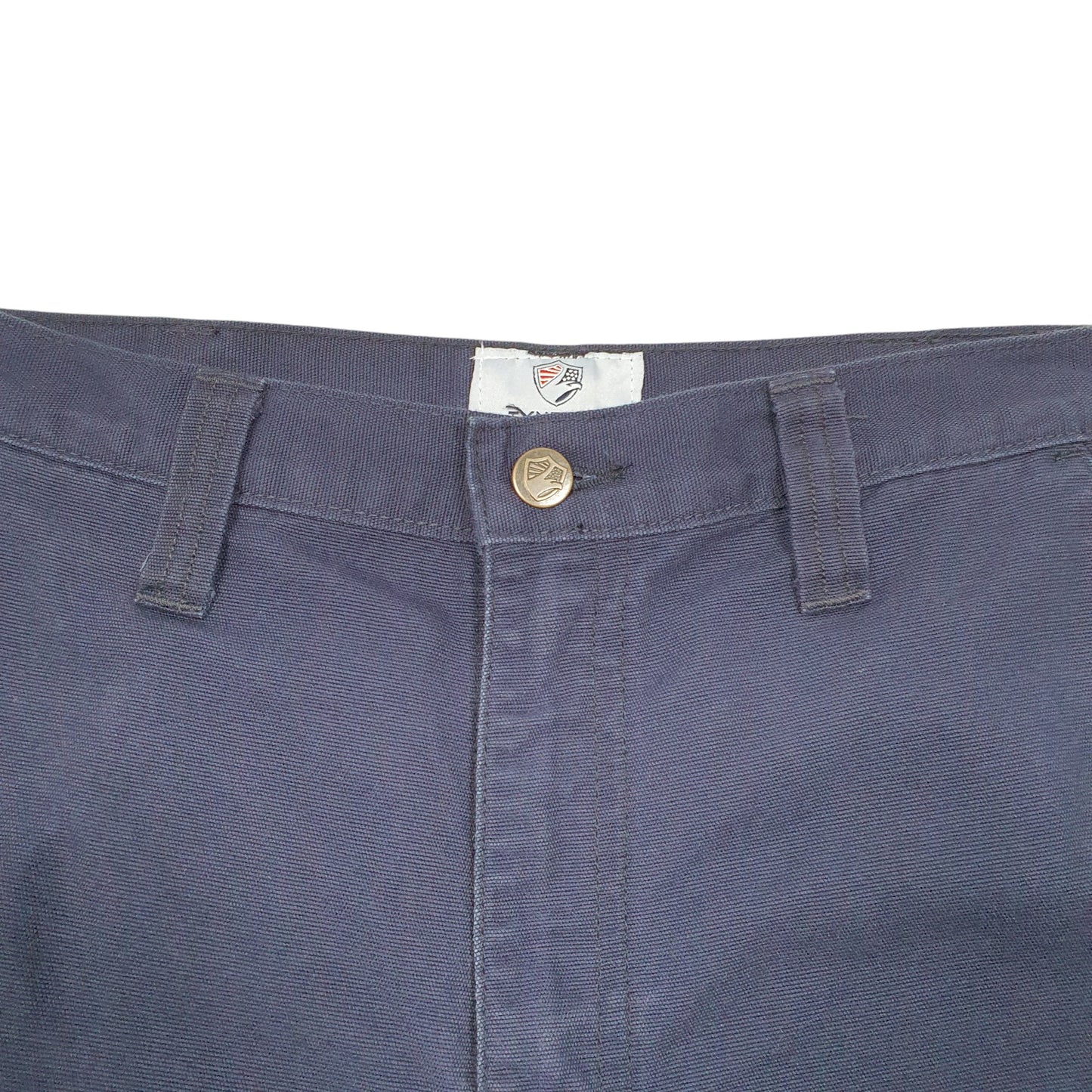 Mens Navy Tyndale Utility Workwear Flame Resistant Cargo Trousers