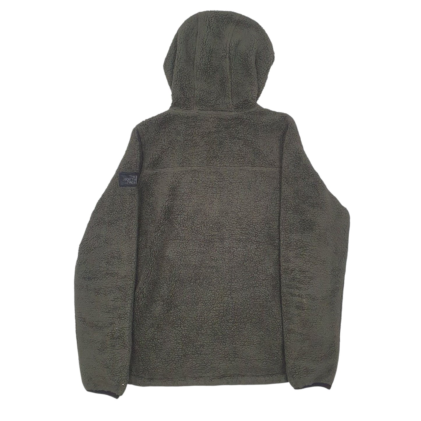 Womens Khaki The North Face  Quarter Zip Jumper