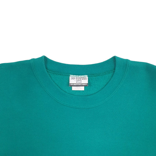 Mens Green Lee Made In USA Vintage Crewneck Jumper