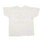 Mens White Unbranded Single Stitch Vintage 80s Short Sleeve T Shirt
