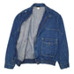 Mens Blue Levis Vintage 90s Moving on Hoodie Coat