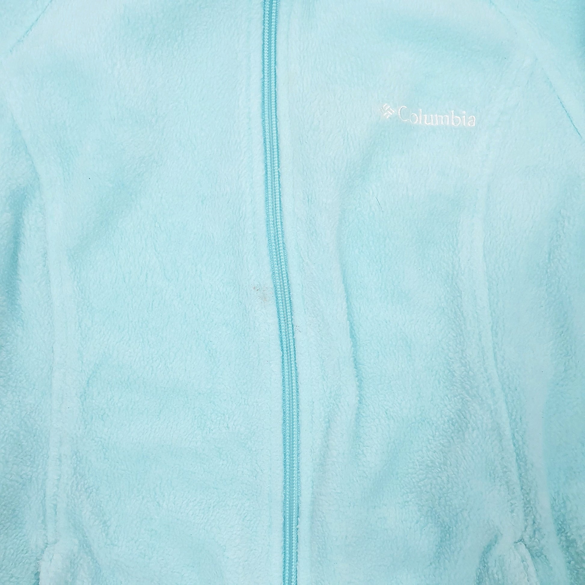 Womens Blue Columbia  Full Zip Jumper