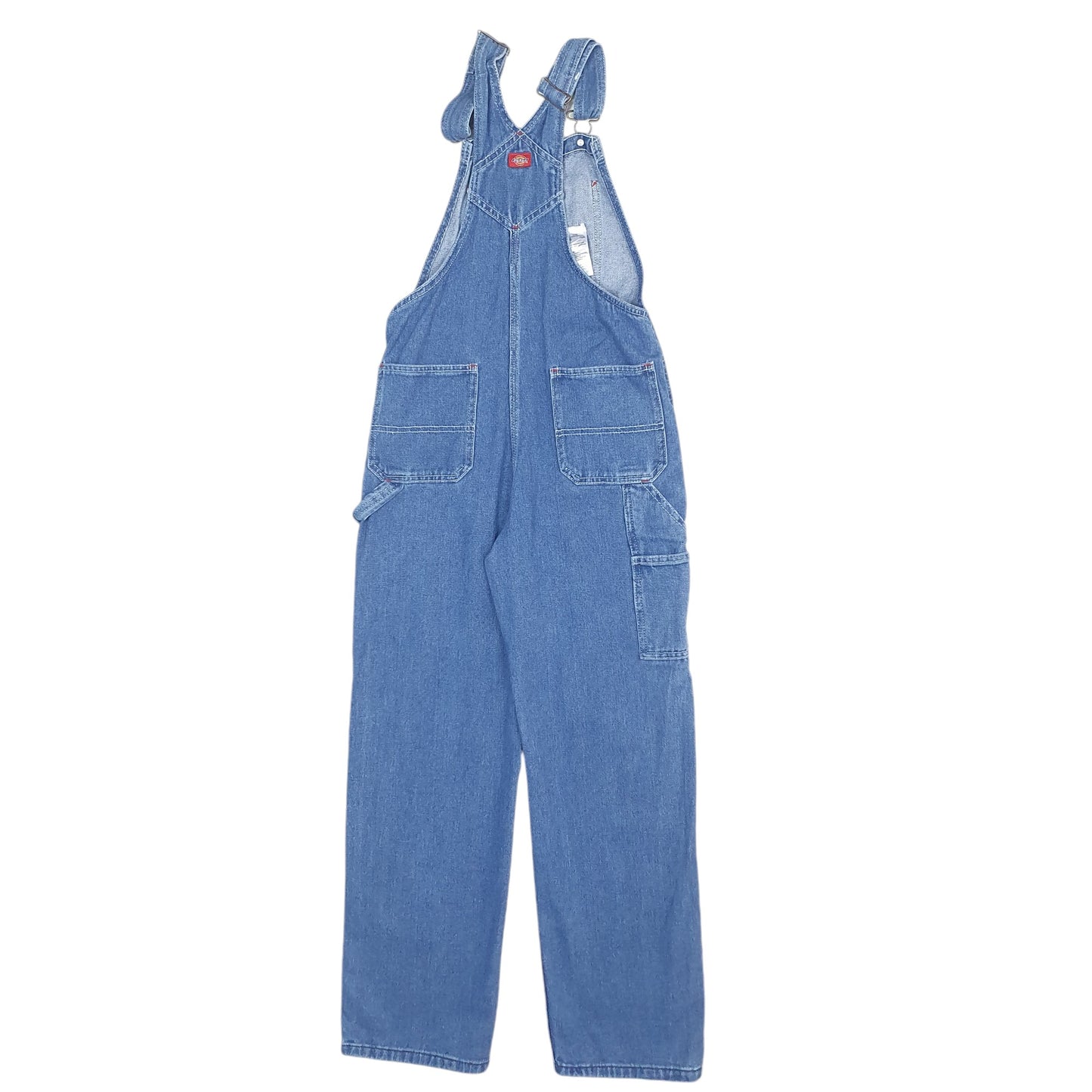 Womens Blue Dickies Denim Overalls Bib Dungaree Trousers