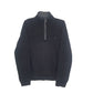 Mens Black Nautica  Quarter Zip Jumper