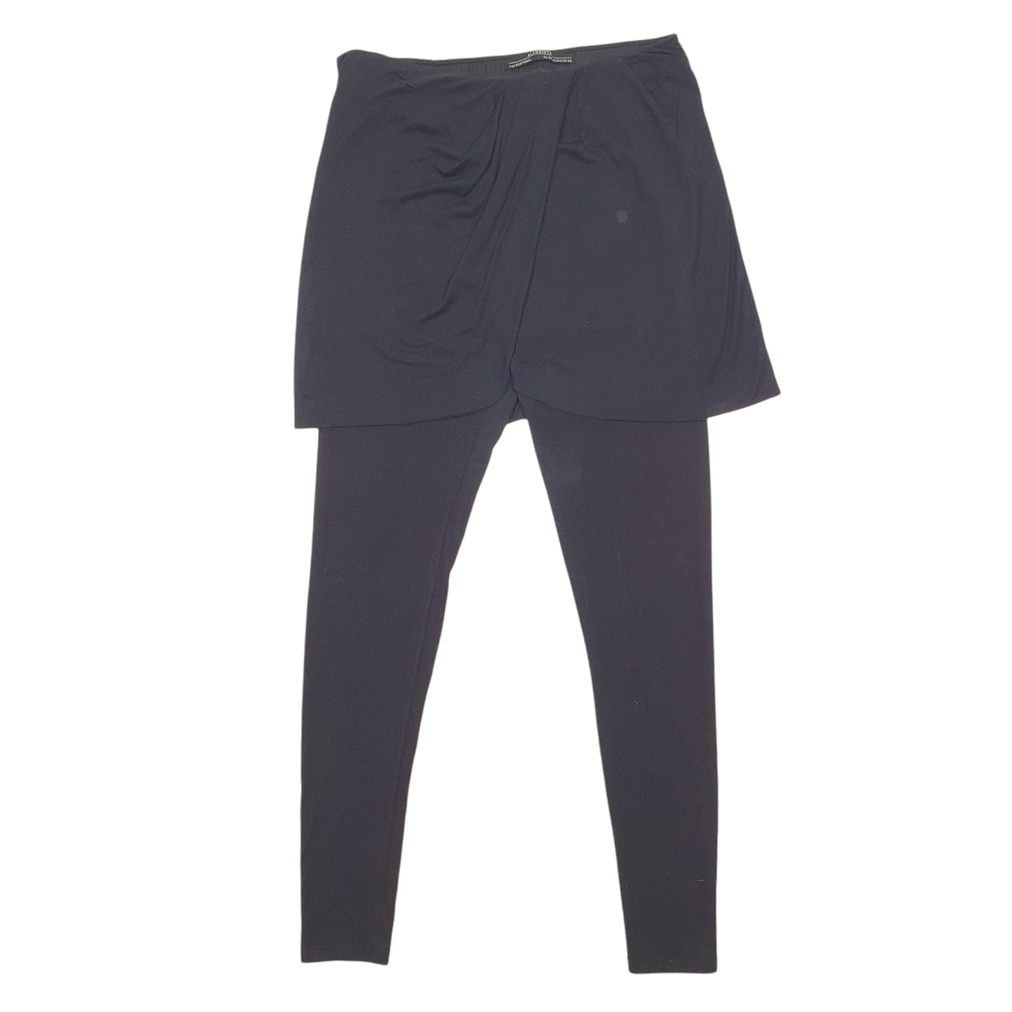 Womens Black Allsaints Stretch Fit Jogger Trousers