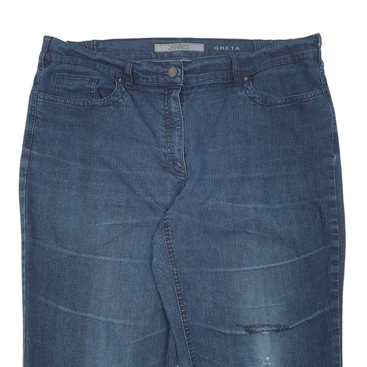 Mens Blue Zerres  Casual JeansW40 L30