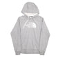 Womens Grey The North Face Spellout Hoodie Jumper