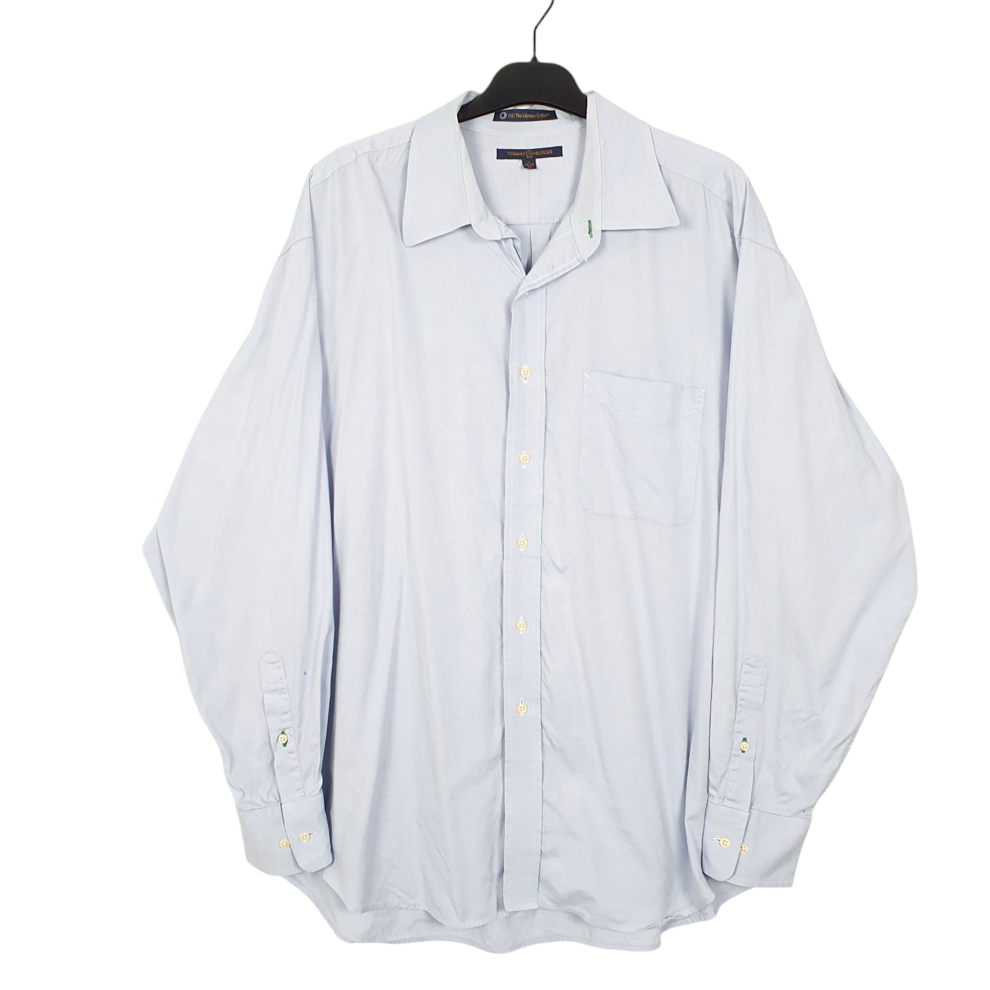 Mens Blue Tommy Hilfiger  Long Sleeve Shirt