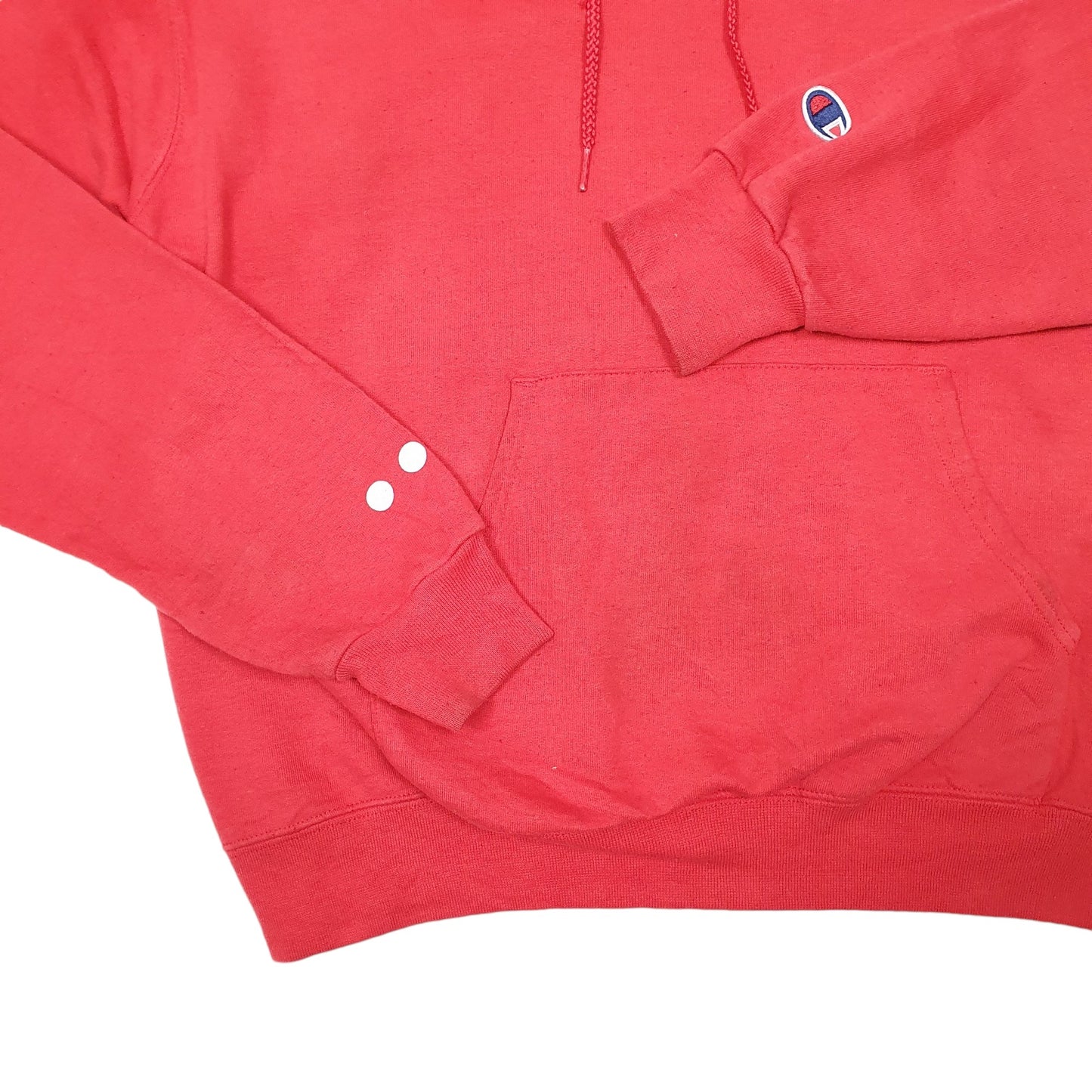 Mens Red Champion Made For This Moment Tour Hoodie Jumper