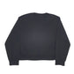 Womens Black Unbranded Spellout Crewneck Jumper