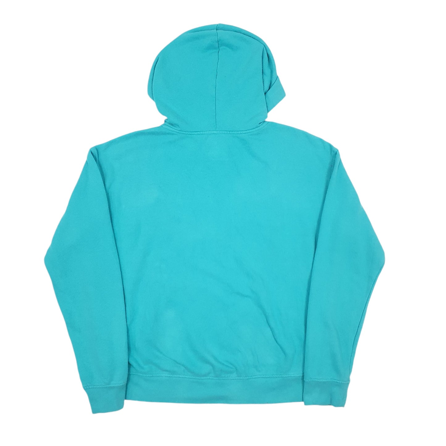 Womens Blue Fila Spellout Hoodie Jumper