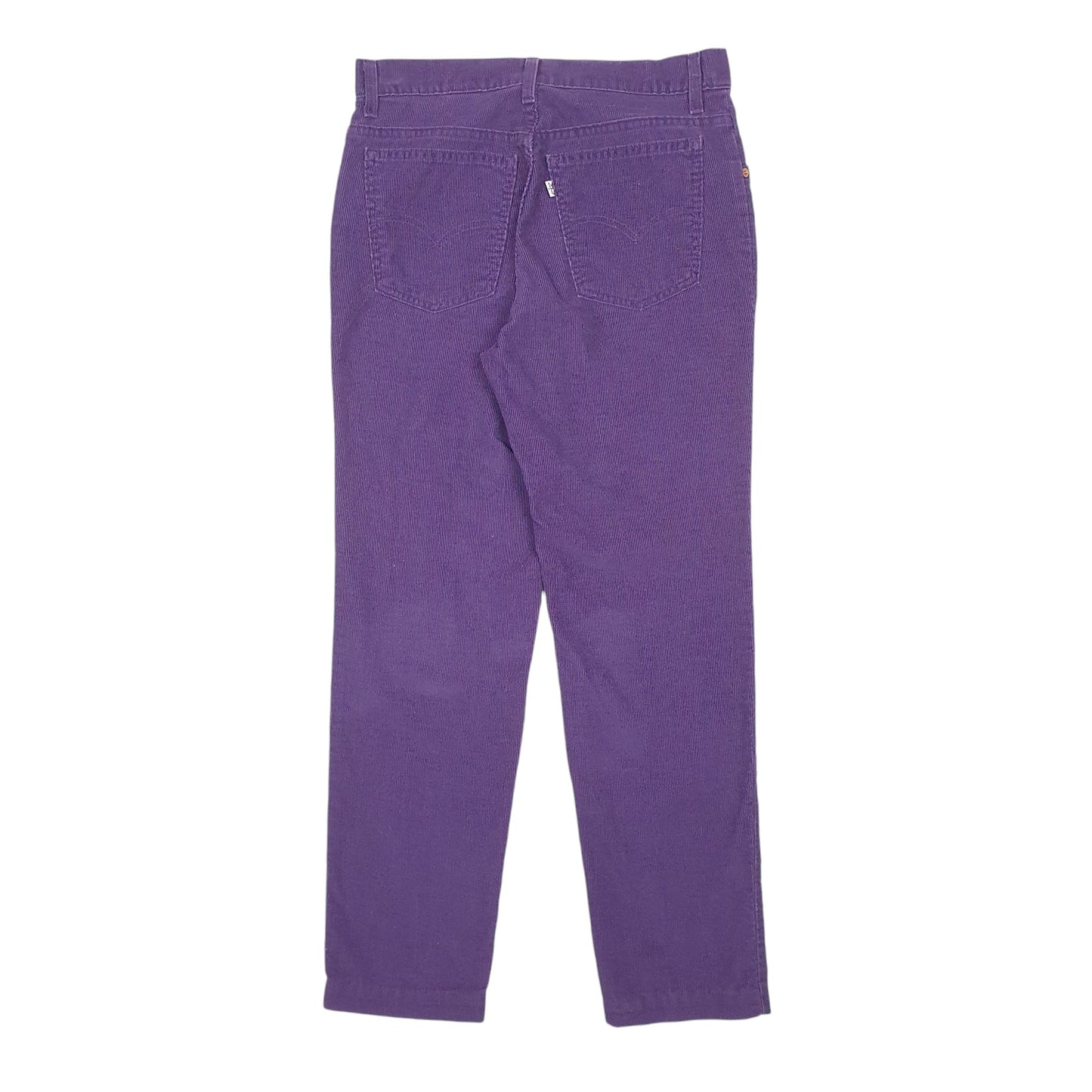 Womens Purple Levis  Corduroy Trousers