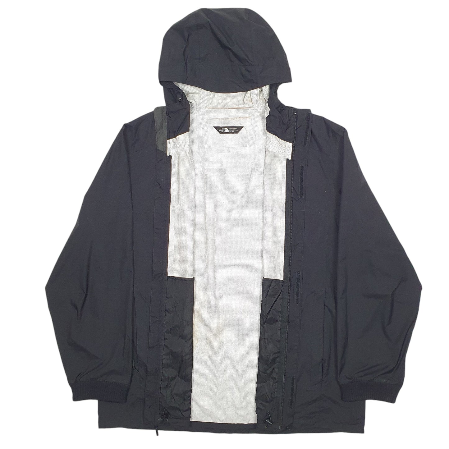 Mens Black The North Face Raincoat Windbreaker Gorpcore  Coat